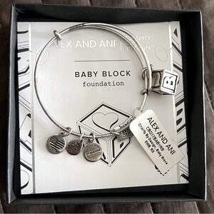 Alex and Ani BABY BLOCK Bangle Bracelet